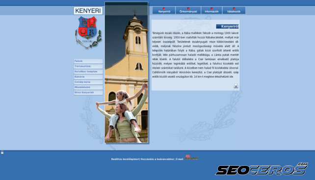 kenyeri.hu desktop förhandsvisning