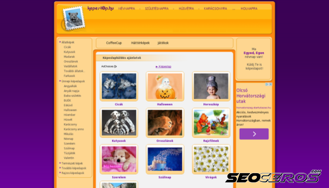 kepes-lap.hu desktop náhled obrázku