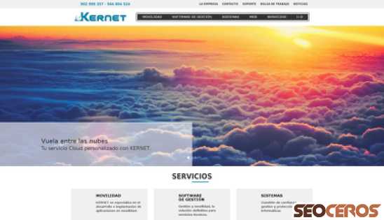 kernet.es desktop vista previa