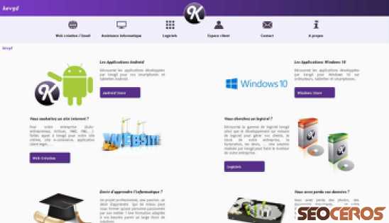 kevgd.fr desktop preview