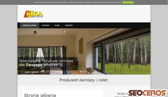 kika.com.pl desktop previzualizare
