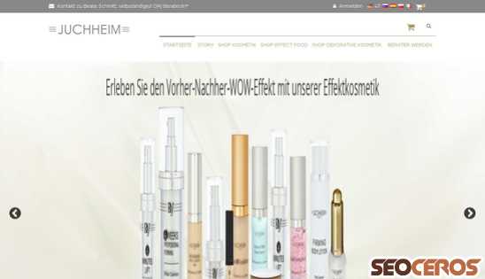 produkte-juchheim.de desktop náhled obrázku