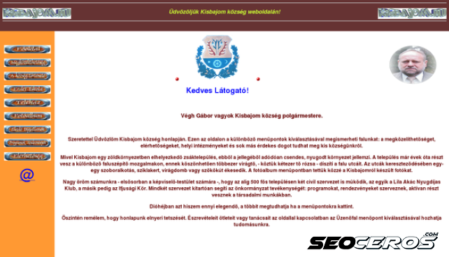 kisbajom.hu desktop obraz podglądowy