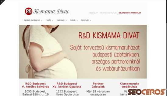 kismama-divat.hu desktop vista previa