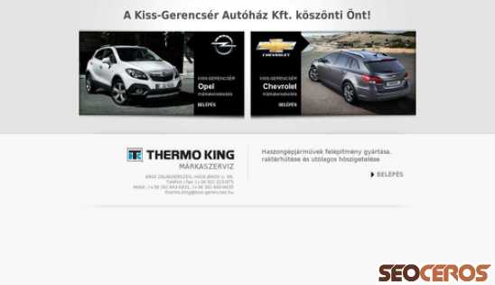 kiss-gerencser.hu desktop náhled obrázku