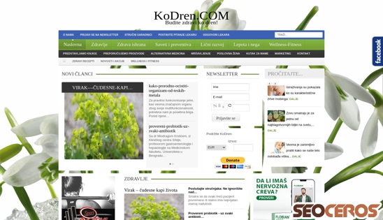 kodren.com desktop előnézeti kép