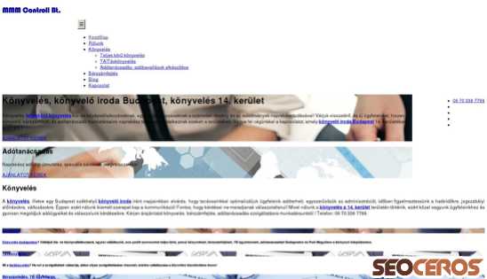 konyveles-14kerulet.hu desktop obraz podglądowy