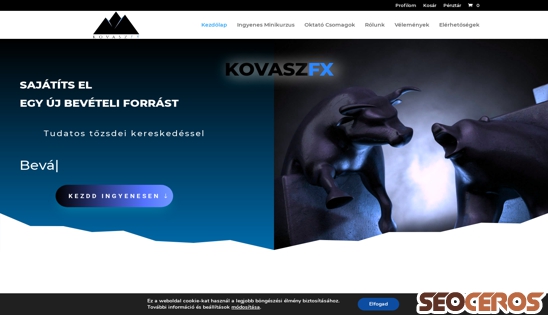 kovaszfx.hu desktop obraz podglądowy