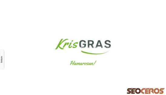 krisgras.hu desktop preview