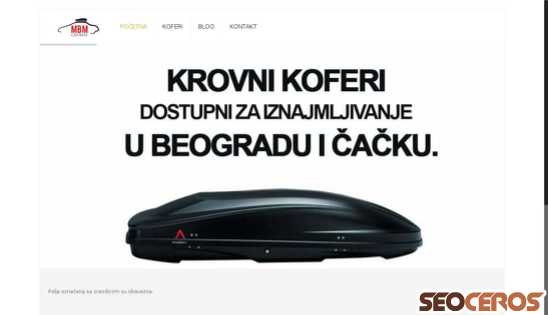 krovnikofer.rs desktop previzualizare