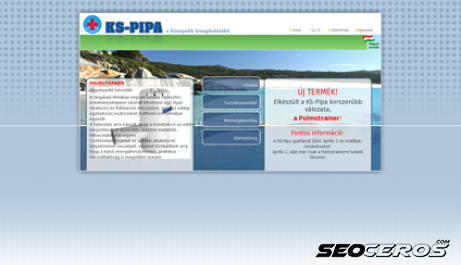 ks-pipa.hu desktop förhandsvisning