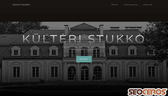kulteristukko.hu desktop előnézeti kép