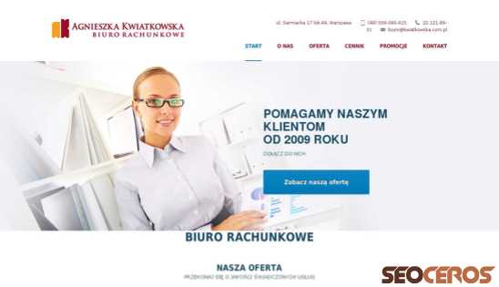 kwiatkowska.com.pl desktop előnézeti kép