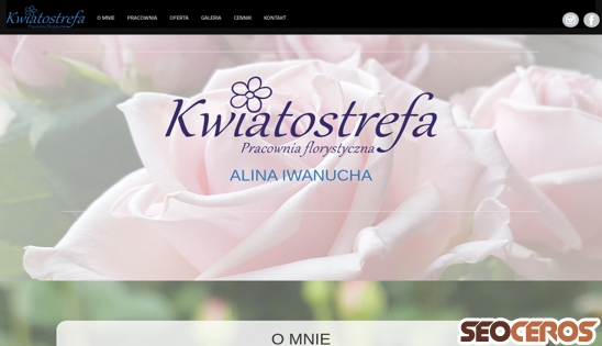 kwiatostrefa.pozn.pl desktop előnézeti kép