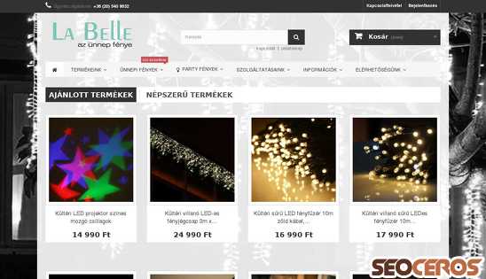 labelle.hu desktop náhľad obrázku