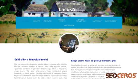 lacusart.hu desktop náhľad obrázku