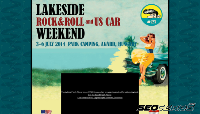 lakesideweekend.hu desktop náhľad obrázku