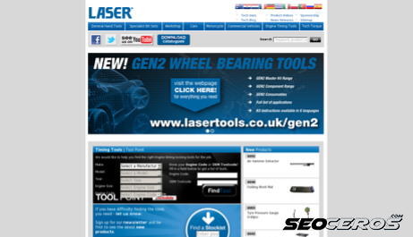 lasertools.co.uk desktop Vista previa