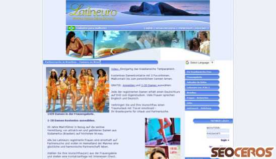 latineuro.de desktop náhled obrázku