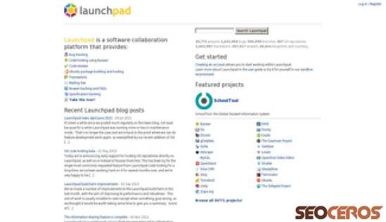 launchpad.net desktop Vista previa