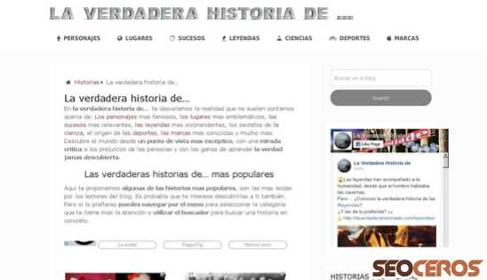 laverdaderahistoriade.com desktop náhľad obrázku