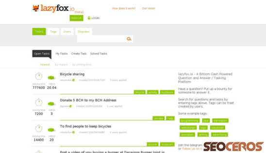 lazyfox.io desktop náhľad obrázku