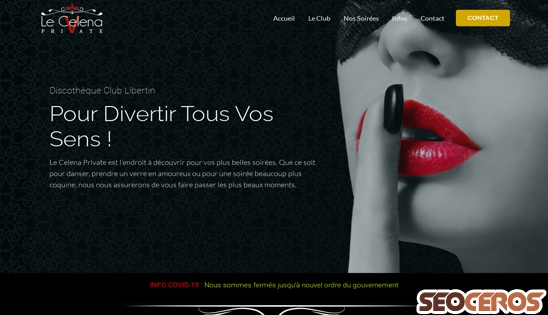 le-celena-private.fr desktop náhled obrázku