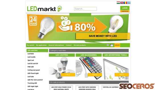 ledmarkt.hu desktop náhľad obrázku