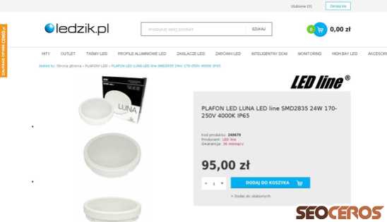 ledzik.pl/product-pol-1816-PLAFON-LED-LUNA-LED-line-SMD2835-24W-170-250V-4000K-IP65.html desktop obraz podglądowy