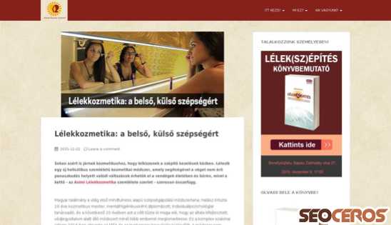 lelekkozmetika.hu desktop előnézeti kép