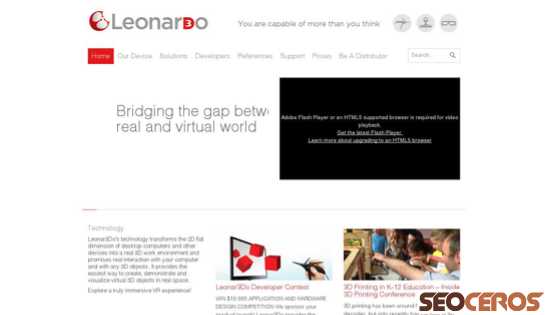 leonar3do.com desktop previzualizare