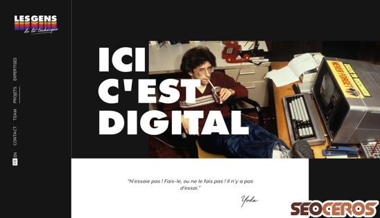 lesgensdelatechnique.fr desktop náhľad obrázku