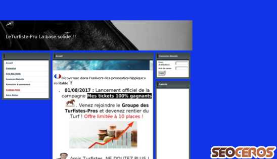 leturfiste-pro.user.fr desktop preview