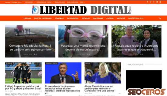 libertaddigitalmisiones.com desktop náhled obrázku