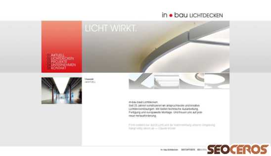 lichtdecken.com desktop náhľad obrázku