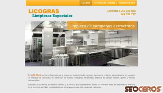 licogras.es desktop előnézeti kép