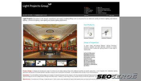 lightprojects.co.uk desktop előnézeti kép