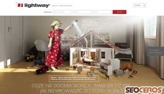 lightway.pl desktop förhandsvisning