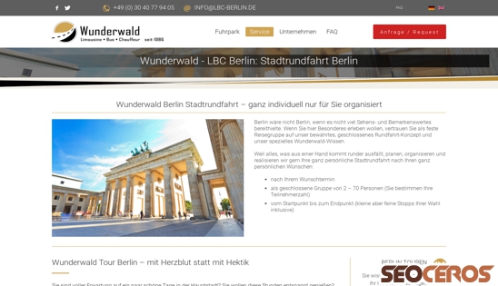 limousinebusberlin.de/stadtrundfahrt-berlin desktop förhandsvisning