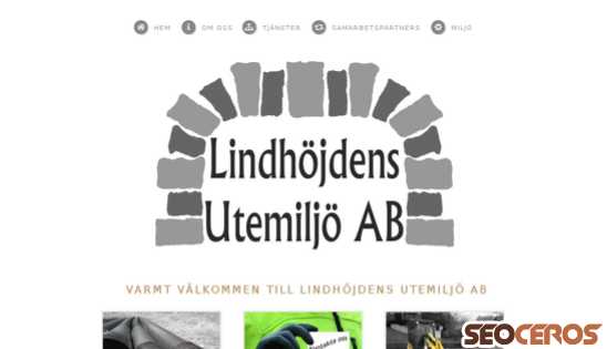 lindhojdens.se desktop előnézeti kép