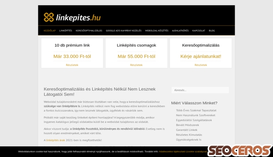 linkepites.hu desktop előnézeti kép