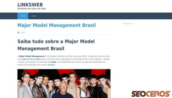 linksweb.com.br desktop előnézeti kép