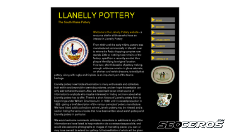 llanellypottery.co.uk desktop prikaz slike