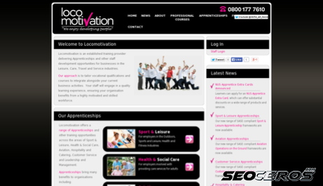 locomotivation.co.uk desktop preview