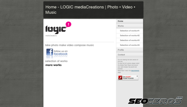 logic.co.hu desktop előnézeti kép