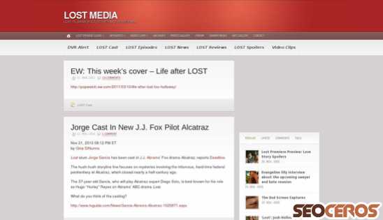 lost-media.com desktop obraz podglądowy