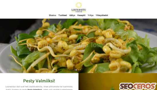 lounasitu.fi desktop náhľad obrázku
