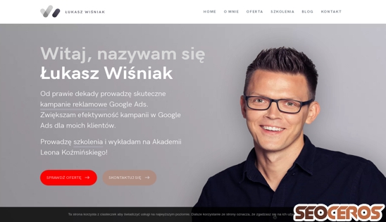 lukaszwisniak.pl desktop previzualizare