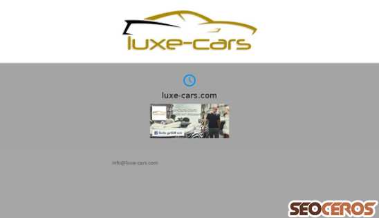luxe-cars.com desktop obraz podglądowy