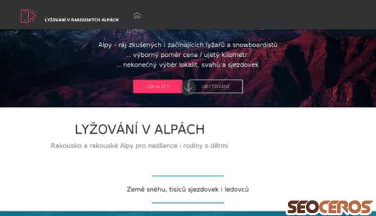 lyzovani-v-rakouskych-alpach.cz desktop náhled obrázku